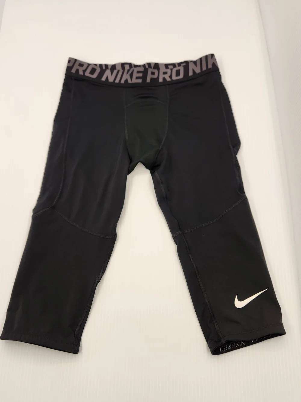Nike Pro Men's Black 3/4 Compression Tights